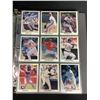 Image 8 : BINDER OF 1990 LEAF SET BASEBALL CARDS COMPLETE SET 1-528