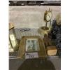 Image 2 : SHELF LOT OF ASSORTED CLOCKS AND MORE