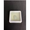 Image 2 : MOONSTONE "CAT EYE EFFECT" 6.90CT 12.25 X 9.49 X 7.94MM OVAL CABOCHON BRAZIL UNTREATED