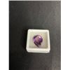 Image 2 : NATURAL DARK AMETHYST 13.05CT 17.53 X 13.26 X 9.54MM PEAR CUT LOUPE CLEAN URUGUAY UNTREATED