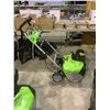 Image 1 : GREENWORKS CORDED ELECTRIC SHOW THROWER 120V 13AMP