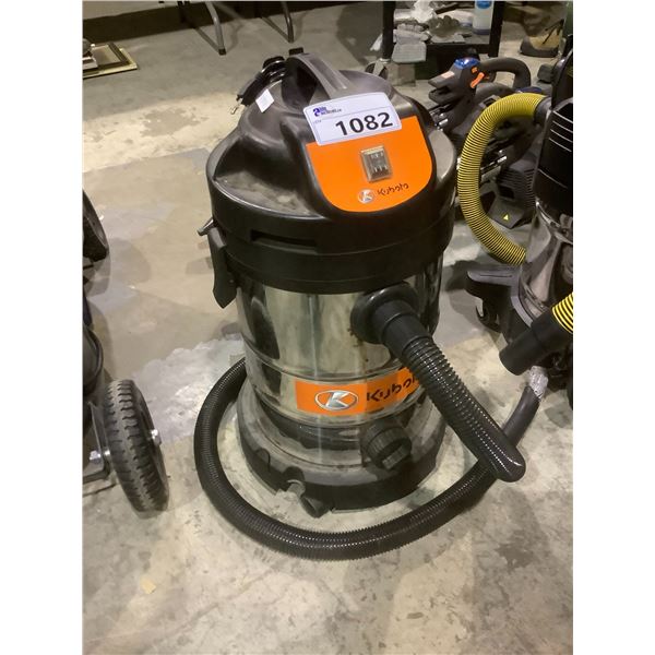 KUBOTA SHOP VAC (MAY BE MISSING PIECES)