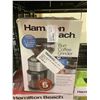 Image 2 : 3 HAMILTON BEACH PRODUCTS : FOOD CHOPPER, COFFEE GRINDER, 2 SLICE TOASTER