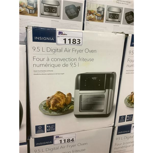 INSIGNIA 9.5L DIGITAL AIR FRYER OVEN