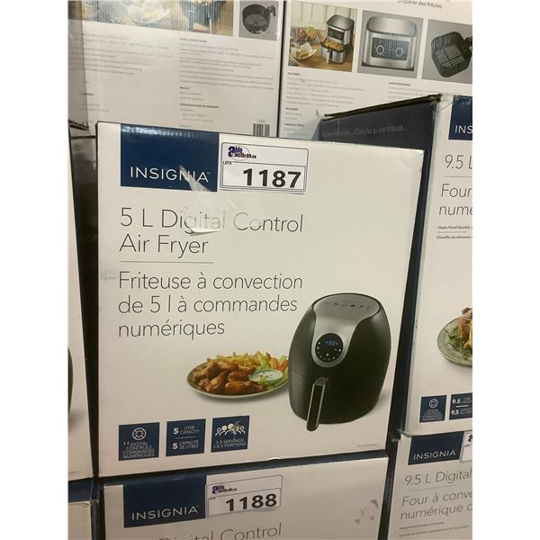 INSIGNIA 5L DIGITAL CONTROL AIR FRYER