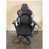 Image 1 : DSP ROLLING GAMING CHAIR BLACK & BLUE