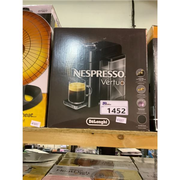 DELOMGHI NESPRESSO VERTUO ESPRESSO MACHINE