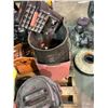 Image 2 : PALLET OF ASSORTED JANITORIAL VACUUMS, MOP BUCKETS