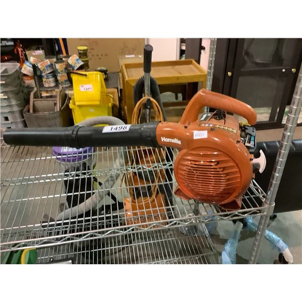 HOMELITE 26B GAS POWERED LEAF BLOWER