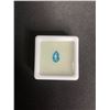 Image 2 : NATURAL SWISS BLUE TOPAZ 0.925CT 7.77 X 4.65 X 3.28MM PEAR CUT LOUPE CLEAN BRAZIL