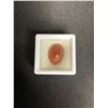 Image 2 : NATURAL SUNSTONE 10.41CT 16.34 X 11.72 X 7.82MM OVAL CABOCHON KANGAYAM INDIA UNTREATED