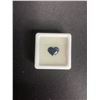 Image 2 : NATURAL BLUE SAPPHIRE 1.78CT 9.5 X 7.54 X 2.51MM HEART CUT MADAGASCAR UNTREATED