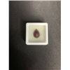 Image 2 : NATURAL RUBY 6CT 12.91 X 9.14 X 5.24MM PEAR CUT MADAGASCAR UNTREATED