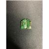 Image 2 : NATURAL GREEN SHEEN ROSE CUT SAPPHIRE 5.67CT 14.42 X 7.50 X 3.17MM UNTREATED