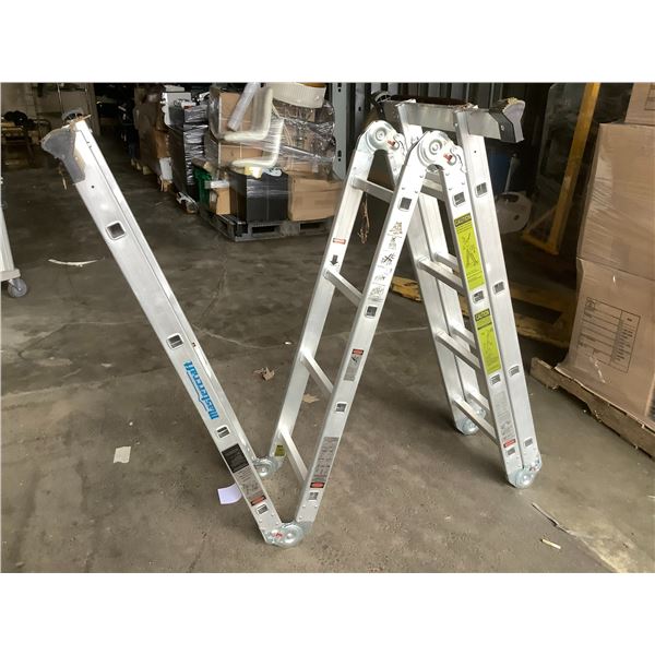 MASTERCRAFT ALUMINUM MULTI-LADDER