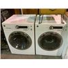 Image 1 : MATCHING SET OF GE FRONT LOADING CLOTHES WASHER, AND DRYER