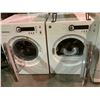 Image 2 : MATCHING SET OF GE FRONT LOADING CLOTHES WASHER, AND DRYER