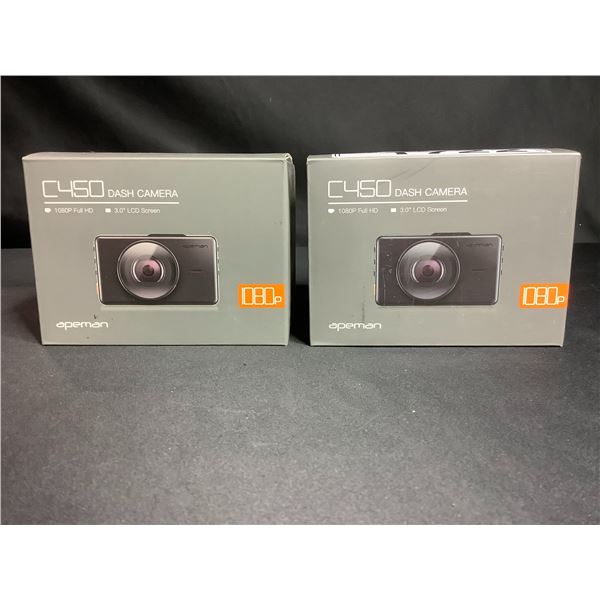 *BOTH NEW* APEMAN C450 DASH CAMS 1080P