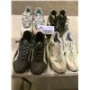 Image 1 : 4 PAIRS OF RUNNERS, NIKE SHOX JR. SZ. 10, NIKE AIR MAX SZ.9.5, NIKE AIR MAX SZ.10, MIZUNO SZ.9W