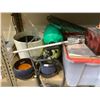 Image 2 : ASSORTED GARDEN RELATED ITEMS : SPRAYER, PLANTERS, AND MORE