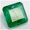 Image 2 : 9.90ct Rectangular Cut Green Natural Emerald GLI
