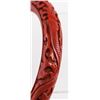 Image 3 : Chinese Red Lacquer Carved Bangle