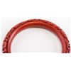 Image 4 : Chinese Red Lacquer Carved Bangle