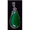 Image 2 : Lot of Two Green Stone Pendants