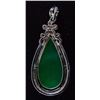 Image 3 : Lot of Two Green Stone Pendants