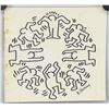 Image 2 : American Mixed Media on Paper Signed K. Haring