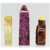 Image 4 : Lot of Three Chinese Snuff Bottles
