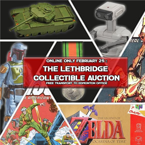 WELCOME TO YOUR KASTNER LETHBRIDGE NINTENDO +COLLECTIBLES AUCTION!