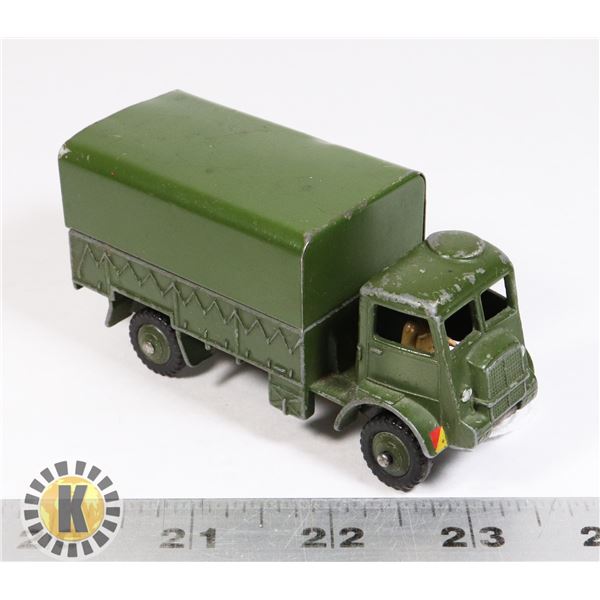 #3 DINKY TOYS #623 ARMY WAGON TRUCK MILITARY