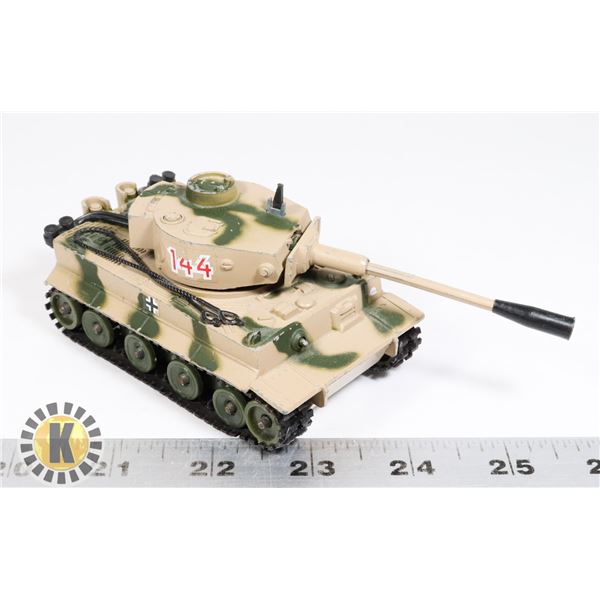 #8 CORGI TOYS TIGER I GERMAN TANK MILITARY