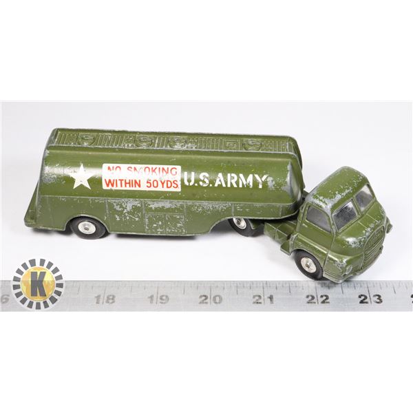#22 CORGI TOYS BIG BEDFORD TRACTOR UNIT U.S. ARMY
