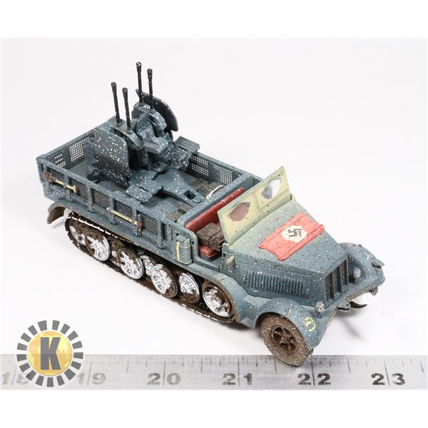 #23 CORGI TOYS SD.KFZ7 GERMAN HALF TRACK MODERN
