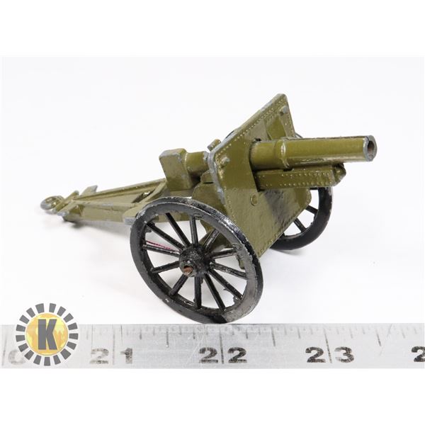 #28 BENBROS ARTILLERY CANNON VINTAGE MILITARY