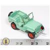 Image 1 : #62  DINKY TOYS #25J CIVILIAN JEEP REPAINT/RESTORE