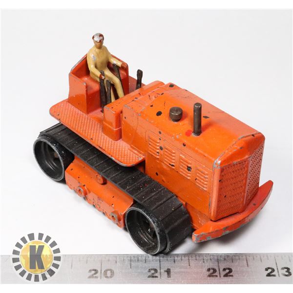 #67  DINKY SUPERTOYS #56 HEAVY TRACTOR ORANGE