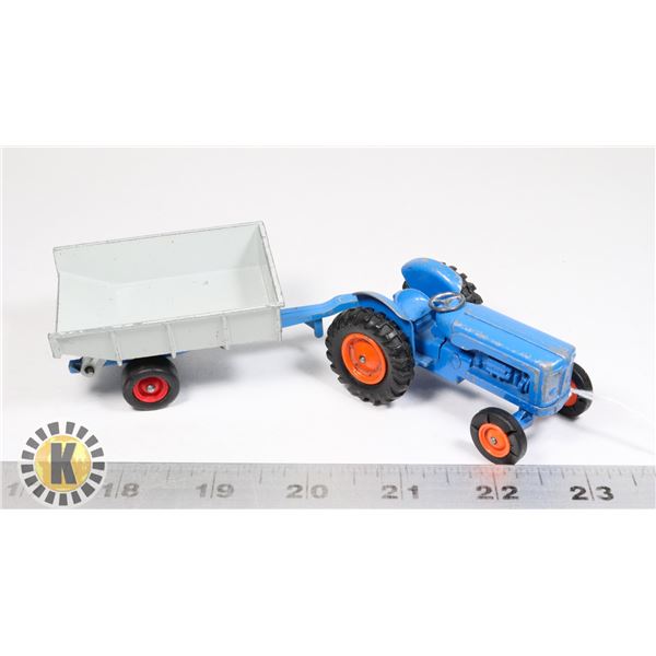 #96 LESNEY FORDSON TRACTOR KING SIZE 11 + TRAILER