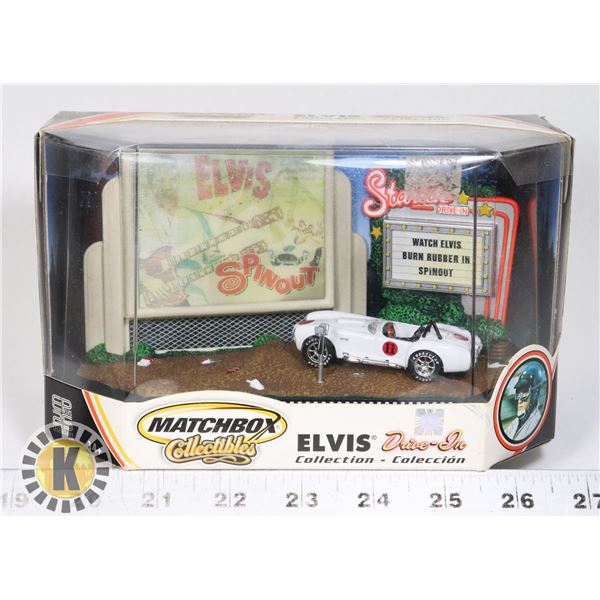 #142 MATCHBOX ELVIS DRIVE IN COLLECTION BLUE