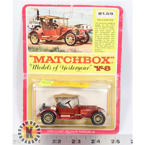 #143 MATCHBOX LESNEY DIECAST CARDED KING SIZE