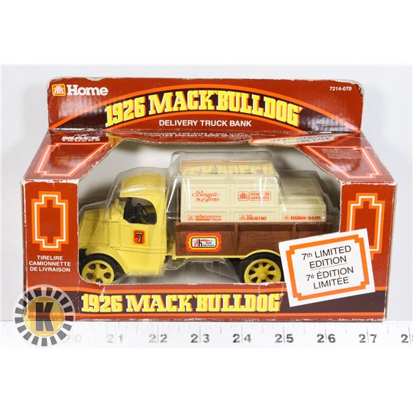 #150 BOXED 1926 MACK BULLDOG TRUCK HOME