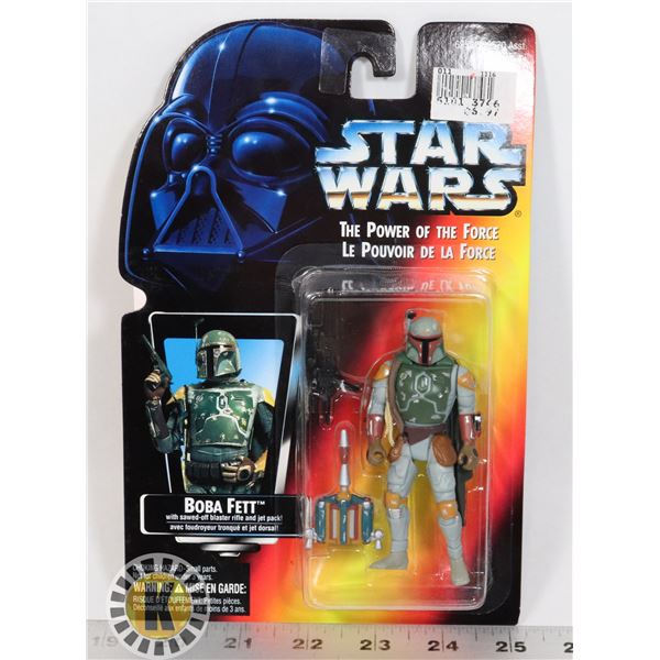 #160 STAR WARS CARDED ACTION FIGURE BOBA FETT