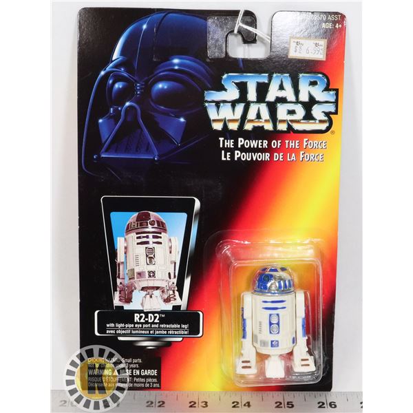 #162  STAR WARS CARDED ACTION FIGURE R2D2