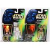 Image 1 : #176  STAR WARS LOT OF 2 CARDED ACTION