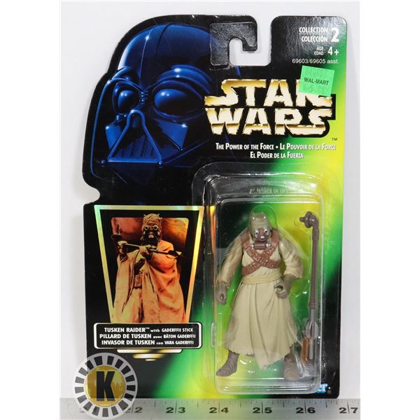 #183 STAR WARS 1996 CARDED FIGURE TUSKEN