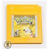 Image 1 : #275 NINTENDO GAMEBOY GAME POKEMON YELLOW