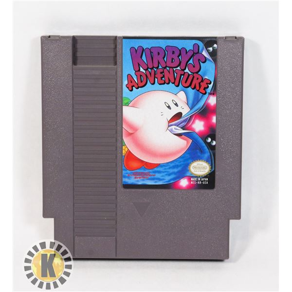 #296 NINTENDO NES GAME KIRBY'S ADVENTURE