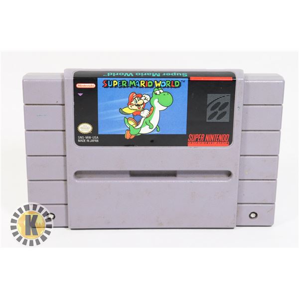 #301 SUPER NINTENDO SUPER MARIO WORLD GAME